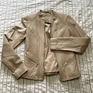 Danier Leather Tan Sport Jacket